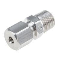 アールエスコンポーネンツ RS PRO 圧縮継手 熱電対圧縮フィッティング 1/4 NPT