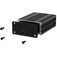 アールエスコンポーネンツ RS PRO 汎用ボックス， アルミニウム， 40 x 63.5 30mm 黒 195-1538 1個（直送品）