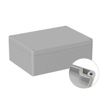 アールエスコンポーネンツ RS PRO 汎用ボックス， ABS樹脂， 高さ:75 mm， 奥行き:200 mm 201-0181 1個（直送品）