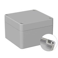 アールエスコンポーネンツ RS PRO 汎用ボックス， ABS樹脂， 高さ:85 mm， 奥行き:122 mm 201-0184 1個（直送品）