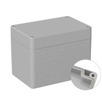 アールエスコンポーネンツ RS PRO 汎用ボックス， ABS樹脂， 高さ:90 mm， 奥行き:120 mm 201-0186 1個（直送品）