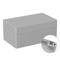 アールエスコンポーネンツ RS PRO 汎用ボックス， ABS樹脂， 高さ:90 mm， 奥行き:200 mm 201-0190 1個（直送品）