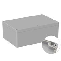 アールエスコンポーネンツ RS PRO 汎用ボックス， ABS樹脂， 高さ:90 mm， 奥行き:240.3 mm 201-0195 1個（直送品）