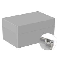 アールエスコンポーネンツ RS PRO 汎用ボックス， ABS樹脂， 高さ:120 mm， 奥行き:240.3 mm 201-0198 1個（直送品）