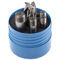 エンドミル RS PRO 全長100 mm， HSS カッター径8 10 12 16 20 mm 136-8073 1個（直送品）