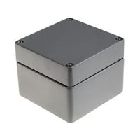 アールエスコンポーネンツ RS PRO， アルミニウム， 高さ:91 mm， 奥行き:122 mm 122-8920 1個（直送品）