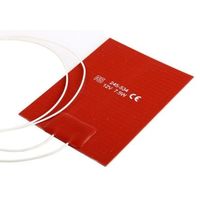 アールエスコンポーネンツ シリコンゴムヒーター RS PRO， 7.5 W， 75 x 100mm， 12 V dc 245-534 1個（直送品）