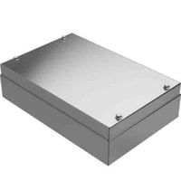 アールエスコンポーネンツ RS PRO 汎用ボックス， 304ステンレススチール， 高さ:200 mm 213-4046 1個（直送品）