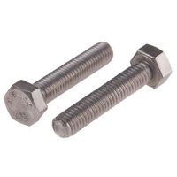 アールエスコンポーネンツ 六角ボルト RS PRO M5 x 25mm ステンレス 263-2227 1袋(100個)（直送品）