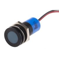 アールエスコンポーネンツ RS PRO 表示灯， 24V dc， 青， 実装ホールサイズ:14mm 703-9002 1個（直送品）