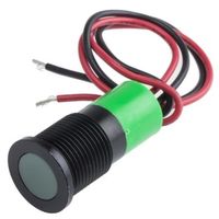 アールエスコンポーネンツ RS PRO 表示灯， 24V dc， 緑， 実装ホールサイズ:14mm 703-9005 1個（直送品）