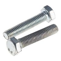 アールエスコンポーネンツ 六角ボルト RS PRO M5 x 25mm 鉄 527-432 1袋(100個)（直送品）