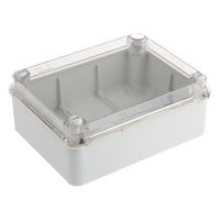 アールエスコンポーネンツ RS PRO， ABS樹脂， 高さ:200 mm， 奥行き:155 mm 769-6134 1個（直送品）