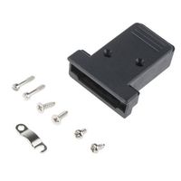 アールエスコンポーネンツ RS PRO Dーsubコネクタシェル 15 極 A， 黒 544-4045 1個（直送品）