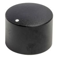 アールエスコンポーネンツ RS PRO ノブ 6mm 直径:24.8mm スプライン 777-7322 1個（直送品）