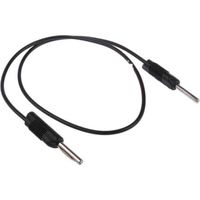 アールエスコンポーネンツ RS PRO 4 mmテストプローブリード 50V ac， 黒， 500mm 668-4572 1個（直送品）