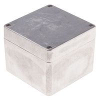 アールエスコンポーネンツ RS PRO， アルミニウム， 高さ:81 mm， 奥行き:100 mm 760-8935 1個（直送品）