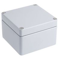 アールエスコンポーネンツ RS PRO， アルミニウム， 高さ:81 mm， 奥行き:122 mm 760-8967 1個（直送品）