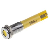 アールエスコンポーネンツ RS PRO 表示灯， 110V ac， 黄， 実装ホールサイズ:8mm 913-8729 1個（直送品）