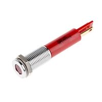アールエスコンポーネンツ RS PRO 表示灯， 220V ac， 赤， 実装ホールサイズ:8mm 913-8731 1個（直送品）