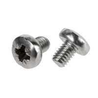 アールエスコンポーネンツ RS PRO なべ形 小ねじ M6 8mm ステンレス鋼 914-1529 1袋(50個)（直送品）