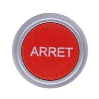 アールエスコンポーネンツ RS PRO， スプリングリターン， 赤 188-1135 1個（直送品）