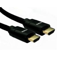 RS PRO HDMIケーブル 長さ:500mm ー HDMI A:オス コネクタ B:オス 195-4884（直送品）