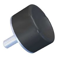 アールエスコンポーネンツ RS PRO 防振マウント，高さ:15mm オネジ専用 126-4934 1袋(8個)（直送品）