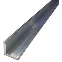 6082T6 Aluminium Angle，25mmx25mmx3mmx1m 124-3641 1セット(10個)（直送品）