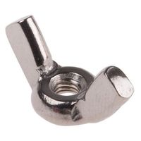 アールエスコンポーネンツ 蝶ナット RS PRO M3 ステンレス 248-4309 1箱(50個)（直送品）