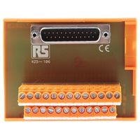 アールエスコンポーネンツ RS PRO インターフェイスモジュール， 25 極， オス Dーサブ タイプ 425-106 1個（直送品）