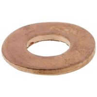 アールエスコンポーネンツ RS PRO 平ワッシャ M3， 外径 7mm， 内径 3.2mm， 銅 293-167 1袋(250個)（直送品）