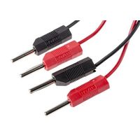 アールエスコンポーネンツ RS PRO 4 mmコネクタテストリード 15V， 黒， 1m 273-9429 1組（直送品）