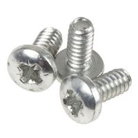 アールエスコンポーネンツ RS PRO なべ形 小ねじ 鉄 274-5092 1袋(100個)（直送品）