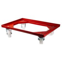アールエスコンポーネンツ Euro Container Dolly 625x420x160 ーRed，PP 733-4915 1個（直送品）