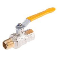 アールエスコンポーネンツ 高圧ボール弁 RS PRO 真鍮 733-5261 1個（直送品）