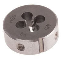 アールエスコンポーネンツ RS PRO ねじ切りダイ M5 x 0.8mm ピッチ ， 25mm 外径 9mm 厚さ 668-0728 1個（直送品）