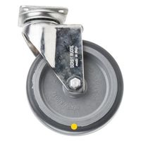 アールエスコンポーネンツ キャスター RS PRO タイヤ材 ゴム， 取付けプレートサイズ 65 x 50mm 712-4863 1個（直送品）