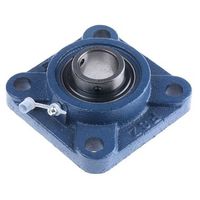 アールエスコンポーネンツ ベアリングユニット RS PRO 4穴 25mm 750-8781 1個（直送品）