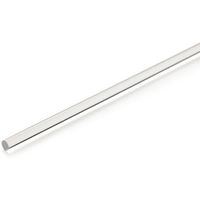 アールエスコンポーネンツ RS PRO， アクリルロッド， 押出成形アクリル， 1m クリア， 10mm径 680-842 1セット(5個)（直送品）
