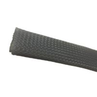 アールエスコンポーネンツ RS PRO ケーブルシールド 15mm グレー PET 179-7018 1リール(15m)（直送品）