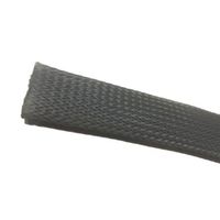 アールエスコンポーネンツ RS PRO ケーブルシールド 5mm グレー PET 179-7008 1リール(25m)（直送品）