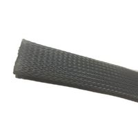 アールエスコンポーネンツ RS PRO ケーブルシールド 8mm グレー PET 179-7012 1リール(15m)（直送品）