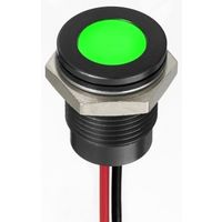 アールエスコンポーネンツ RS PRO 表示灯， 220V ac， 緑， 実装ホールサイズ:14mm 130-2305 1個（直送品）