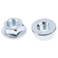 アールエスコンポーネンツ 六角フランジナット RS PRO M5 鉄， フランジ径 11.8mm 275-462 1袋(100個)（直送品）