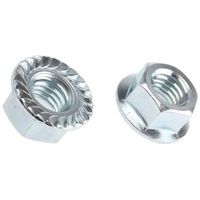 アールエスコンポーネンツ 六角フランジナット RS PRO M12 鉄， フランジ径 26mm 275-579 1袋(50個)（直送品）