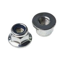 アールエスコンポーネンツ RS PRO ロックナット M6 鉄 275-614 1袋(100個)（直送品）