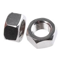 アールエスコンポーネンツ RS PRO 六角ナット M16 ステンレス鋼 275-670 1袋(50個)（直送品）