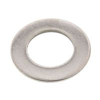 RS PRO 平ワッシャ M20 (Form B)， 外径 37mm， 内径 21mm， ステンレス鋼 275-721 1袋(50個)（直送品）