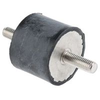 アールエスコンポーネンツ RS PRO 防振マウント，高さ:40mm 126-3914 1個（直送品）